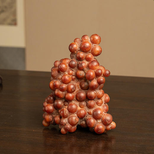 清 玛瑙满架葡萄摆件 商品图3