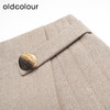 oldcolour半身裙简约时尚高腰显瘦A字百褶短裙女DL43061416 商品缩略图2