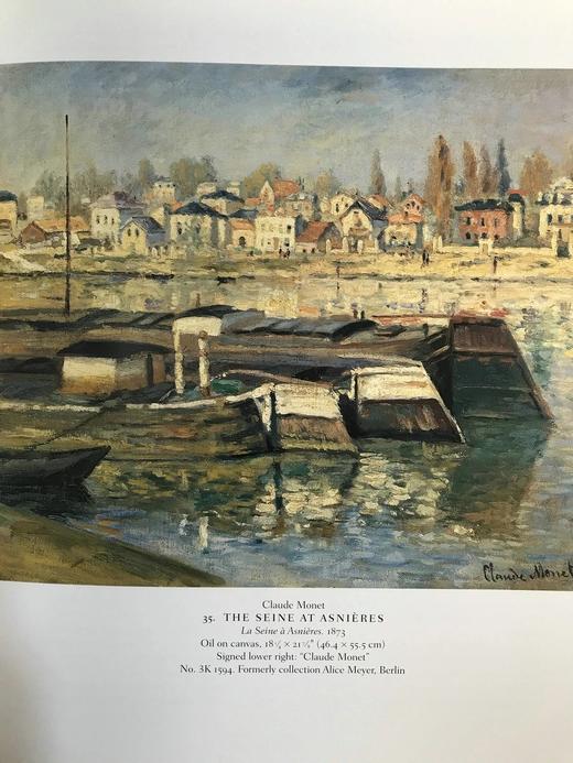 印象派名作与其他重要法国绘画图集 270余幅插图（99幅彩色） 精装大16开 商品图14