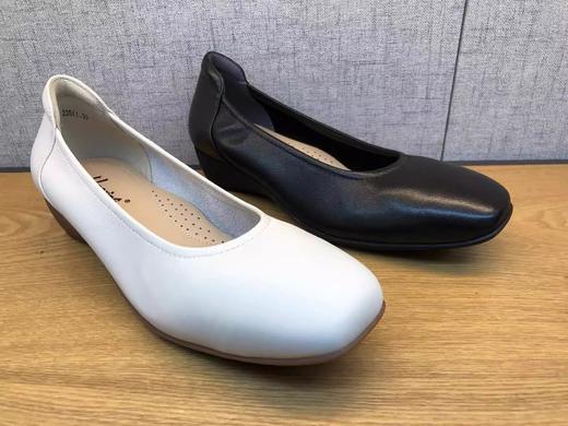 豪行春季新品时尚休闲真皮浅口女鞋工装鞋22180201 商品图0