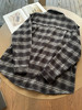 河智苑明星同款！加厚磨毛秋冬格子衬衣 商品缩略图7