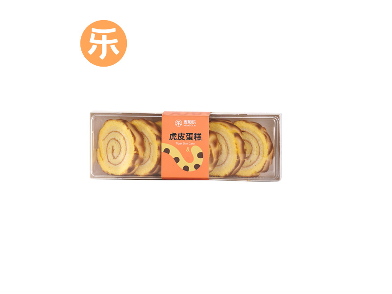 虎纹卷蛋糕
