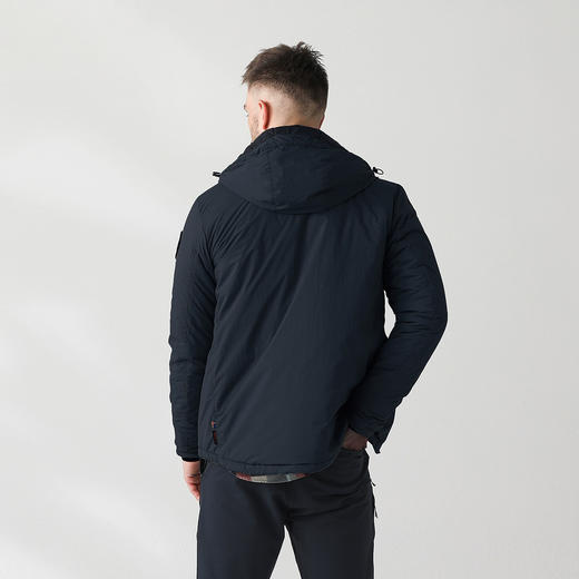 北极狐男士户外运动防风保暖棉服轻量连帽棉夹克08222169 商品图2