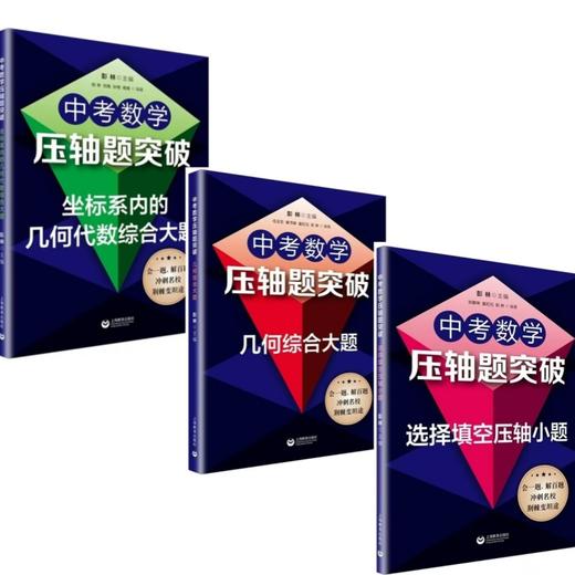 中考数学压轴题突破-几何综合大题+坐标系内的几何代数综合大题+选择填空压轴小题 商品图0