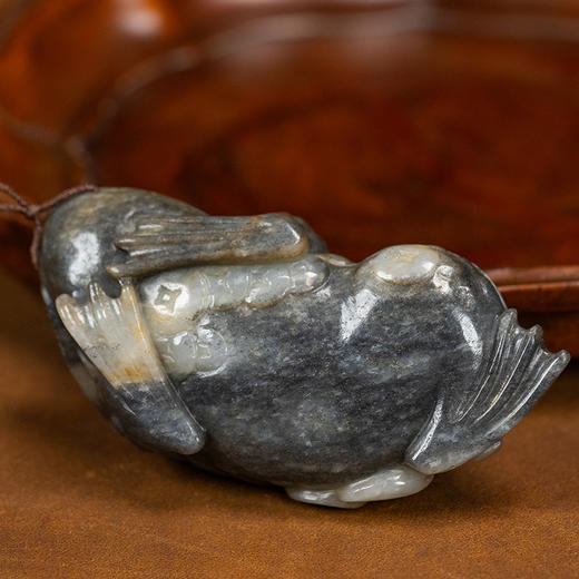 墨玉金蟾把件 商品图3