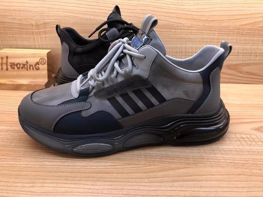 豪行时尚休闲飞织运动舒适男单鞋12323150 商品图2