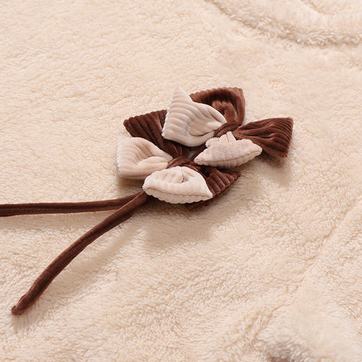 都市丽人睡衣生活家居长袖家居服长毛绒厚女士长毛绒套装LHT2P7 商品图2