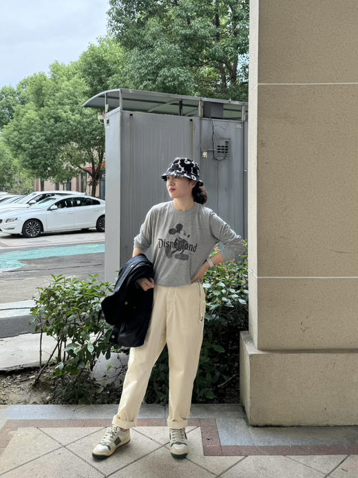 24秋-男女款｜紫标日系高腰休闲工装裤【包邮/三天无理由退换】 商品图2