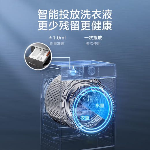 小天鹅（LittleSwan）10公斤滚筒洗衣机 +热泵烘干机 TG10MC2+TH10HC3 商品图2