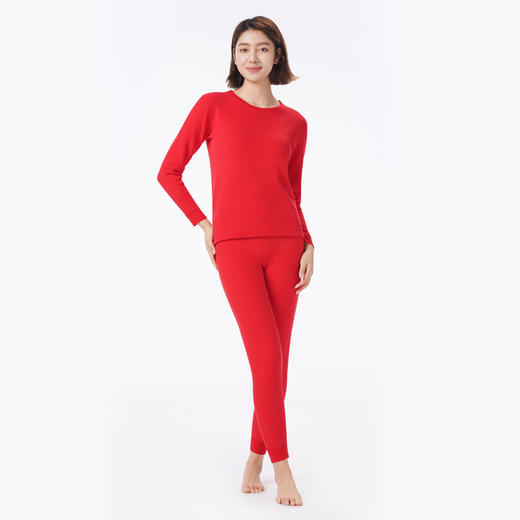 都市丽人保暖衣强暖套装云彩复合绒厚女士保暖衣套装LWT2A6 商品图1