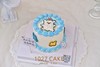 1027CAKE |  手绘蛋糕  线条小狗 商品缩略图0