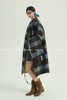 【门店同款】ENJOY冬季柔韧与共格纹复兴围巾大衣 159495172 商品缩略图8