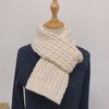【冬天的温暖是围巾给的】千鸟格围巾女冬季新款韩系百搭学生情侣针织保暖围脖，佩戴不臃肿 保暖还舒适。ry 商品缩略图4