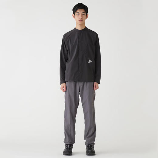 and wander fleece base band collar shirt保暖夹棉立领衬衫夹克 商品图1