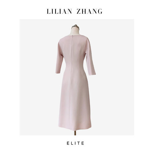 E—定制—「法式复古」—**——Lady挚爱、花苞领A摆连衣裙 2401190 商品图2