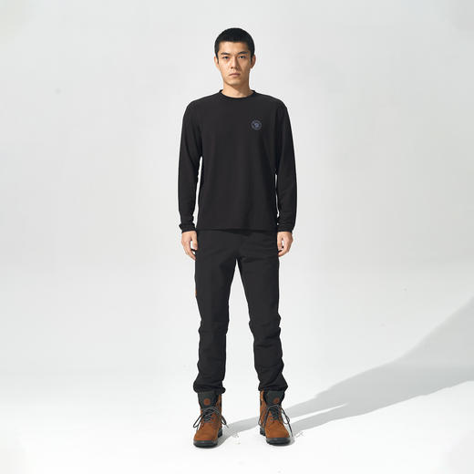 北极狐 男士户外弹力长裤 2024冬季 加绒徒步露营弹力裤 12200191 商品图1