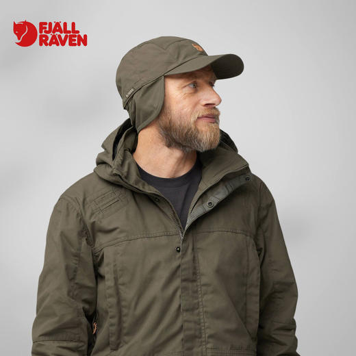 Fjallraven北极狐 丛林降噪鸭舌帽 两面可戴户外运动帽13100194 商品图0