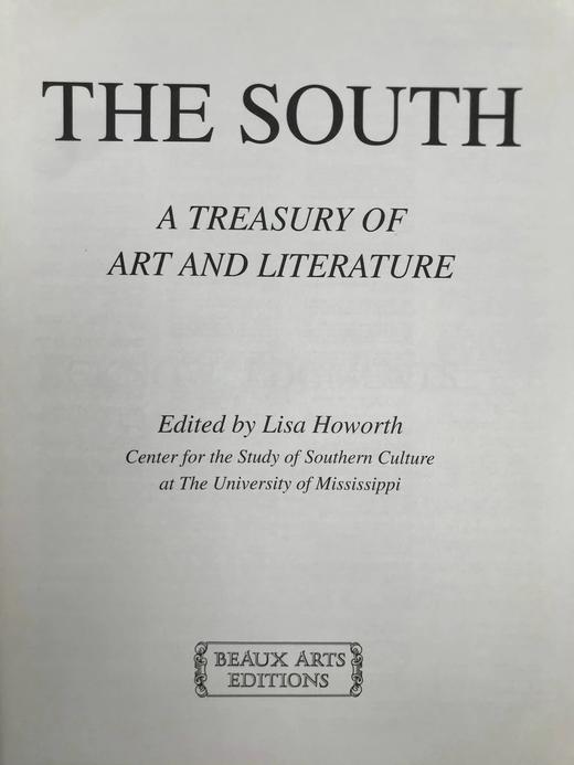 美国南部艺术与文学宝库 122幅彩色与大量黑白插图 精装大16开 商品图2