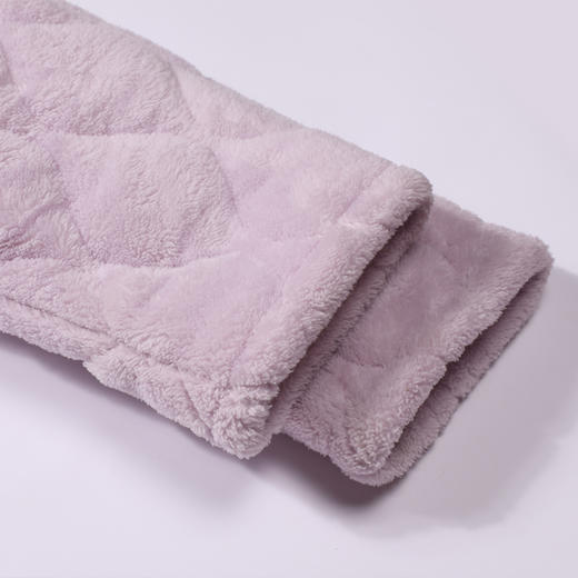 都市丽人睡衣夹棉系列长袖家居服法兰绒夹棉加厚女士中夹棉套装LHT1S4 商品图8