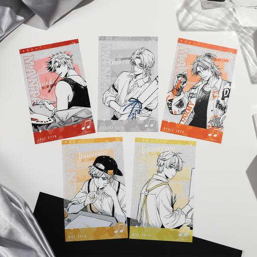 【现货】bilibiliGoods 猫耳FM MANTA 应援棒套装 柏闻/江恪/季少一/许向安/许向宁 商品图4