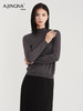 【经典高雅】阿菁娜轻简舒适山羊绒桑蚕丝气质半高领毛衫F29D301001 商品缩略图3
