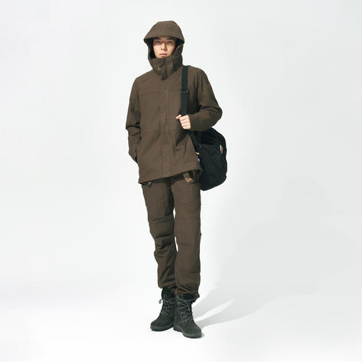 北极狐 户外防风防泼水夹克 G1000男士徒步耐磨工装外套12500149 商品图2