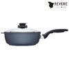 【小家电】Revere锅具蓝宝石材质不粘锅带盖煎锅煎盘深煎锅26cm RWS-6726C/YK HF 商品缩略图4