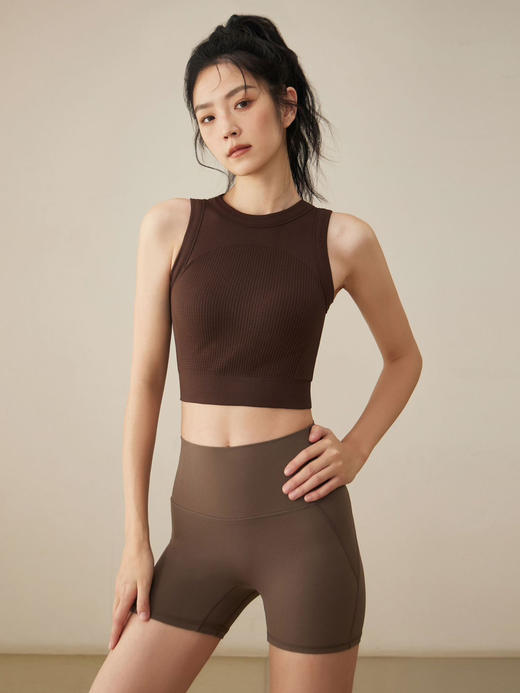 新款高强度运动背心女防震跑步健身服上衣文胸专业普拉提训练瑜伽内衣 KML BR-RQ5367 商品图1