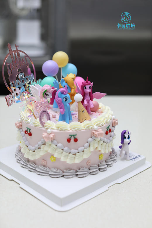 小马宝莉蛋糕（城堡插件款） 商品图0