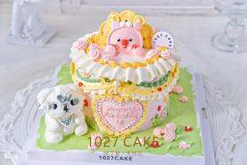 1027CAKE |  立体奶油霜蛋糕 loopy 狗狗（需提前2-3天预订）露比