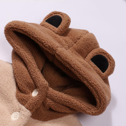 都市丽人眯雅佳睡衣亲情蜜语长袖泡芙绒厚童装法兰绒长袖长裤JHT9A7 商品图7