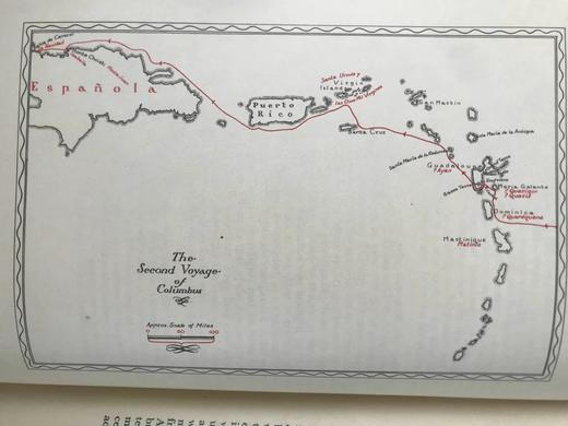 限量版毛边本！1930年 哥伦布航海记 5幅地图 布面精装16开 商品图7
