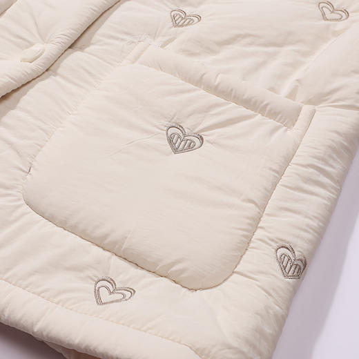 都市丽人睡衣夹棉系列长袖家居服梭织夹棉加厚女士中夹棉套装LHT1P1 商品图5