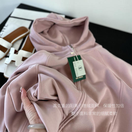 【VIVI MEINV 保暖显瘦热能衣】秋冬加厚保暖 正肩修身连帽 面料舒服轻巧方便 日常休闲通勤 商品图2