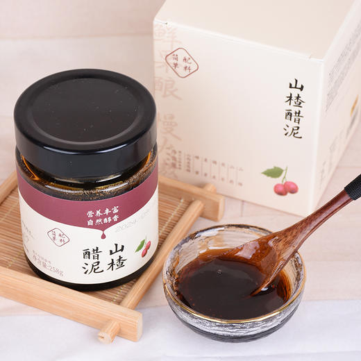 新品  山楂醋泥 258g/盒 商品图2