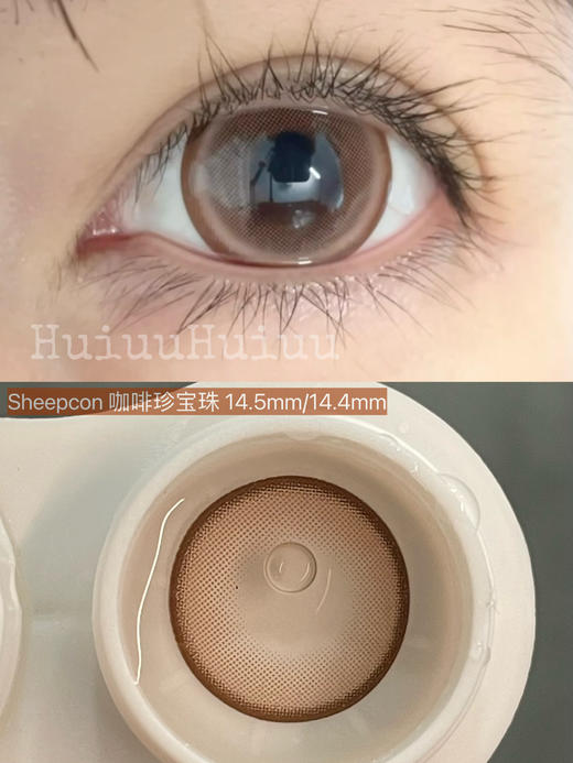 【店主实拍】Sheepcon-珍宝珠系列-14.5mm【年抛 0-1000度 含有525/575】 商品图6