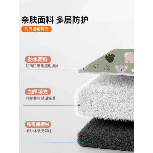 【冬季电动车保暖手套】2024电动车手套，防水防寒保暖，多功能锁温保护。柔软亲肤材质，高光反光保驾护航！ 商品图2