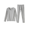 秋衣秋裤抗菌女士纯棉套装女薄款保暖内衣莱卡棉打底套装大码显瘦保暖衣 商品缩略图6