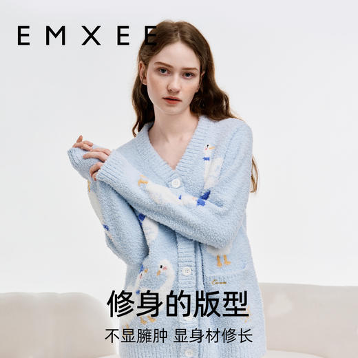 【家居服专场】秋冬季半边绒加厚加绒保暖睡衣新款女士家居服套装 商品图2