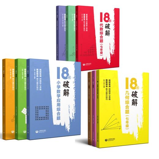 18招中小学数学：破解小学数学计算综合题+图形综合题+应用综合题 初中代数几何 商品图3