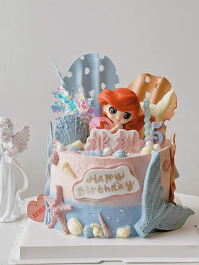 小美人鱼（粉蓝）