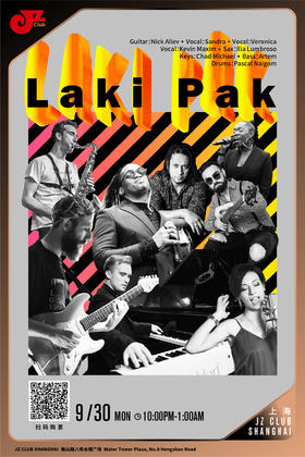 【上海 9.30 晚10点】Laki Pak