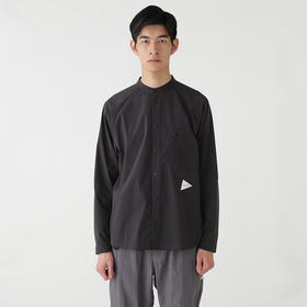 and wander fleece base band collar shirt保暖夹棉立领衬衫夹克