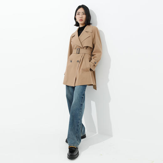 朵拉梵西风衣F27C1603 商品图0