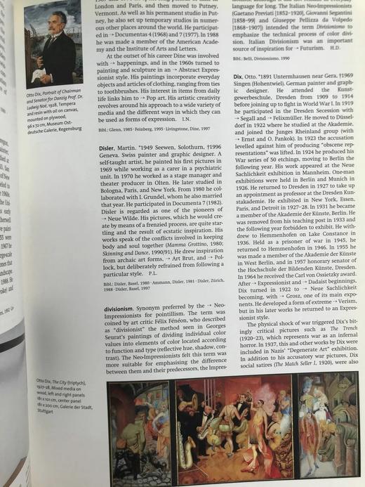 二十世纪艺术与艺术家辞典 501幅彩色插图 精装16开 商品图6