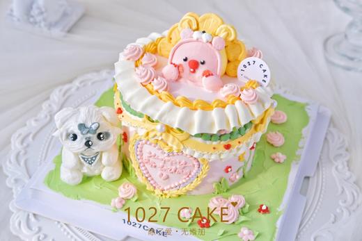 1027CAKE |  立体奶油霜蛋糕 loopy 狗狗（需提前2-3天预订）露比 商品图3
