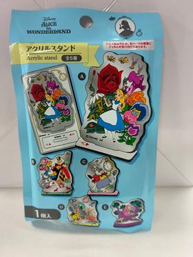 百元店 爱丽丝梦游仙境 亚克力小立牌 全5种 10包/盒 谷子