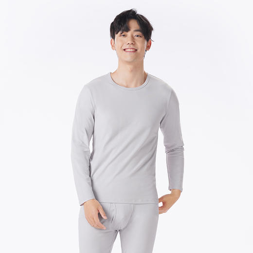 都市丽人都市锋尚保暖衣轻暖单件上衣棉拉架薄男士保暖衣棉质单件FWT5A3 商品图1