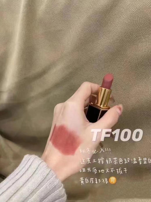 美国TF黑管唇膏100# 商品图3