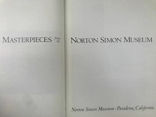 诺顿·西蒙博物馆杰作画集 数百幅彩色插图 平装大16开 商品图3